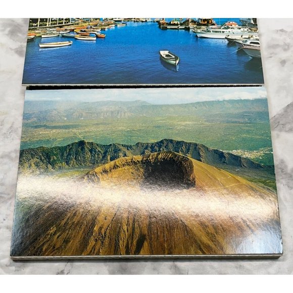 Napoli Italy 16 Color Photo Postcards Accordion Booklet Kodak Ektachrome - Picture 14 of 14